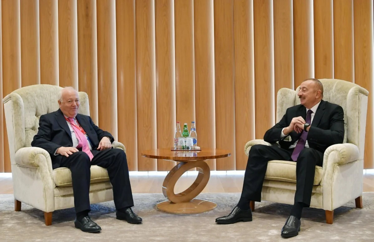 President Ilham Aliyev received High Representative of UN Alliance of Civilizations