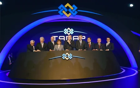 Prezident İlham Əliyev: TANAP Türkiyə və Azərbaycan xalqlarına, digər qonşu xalqlara fayda və tərəqqi verəcəkdir - FOTO - YENİLƏNİB-3