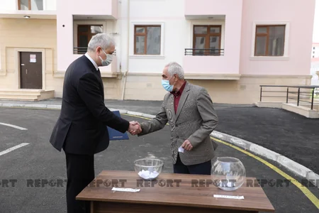 Çernobıl əlillərinə 30 mənzil təqdim olundu - VİDEO