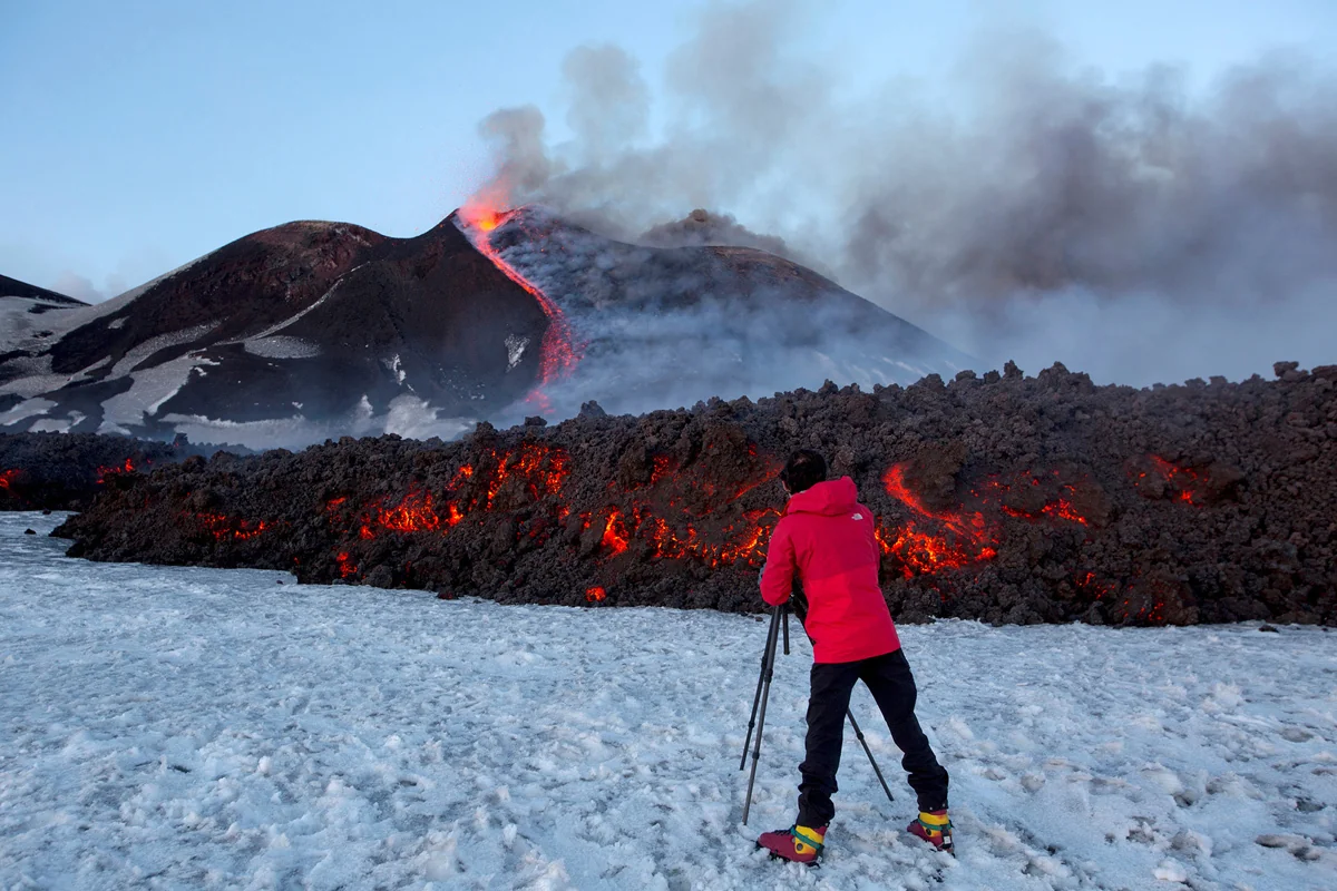 Siciliyada Etna vulkanı yenidən aktivləşib