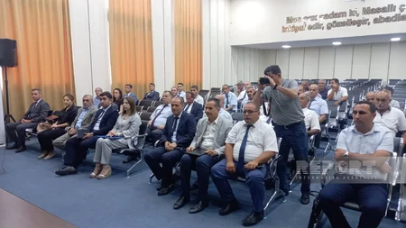 Viləşçay su anbarının II növbəsinin tikintisi layihəsinin ekoloji qiymətləndirilməsinə dair ictimai dinləmə keçirilib