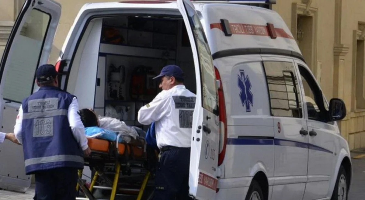 Abşeronda avtomobil piyadanı vuraraq ağır xəsarət yetirdi