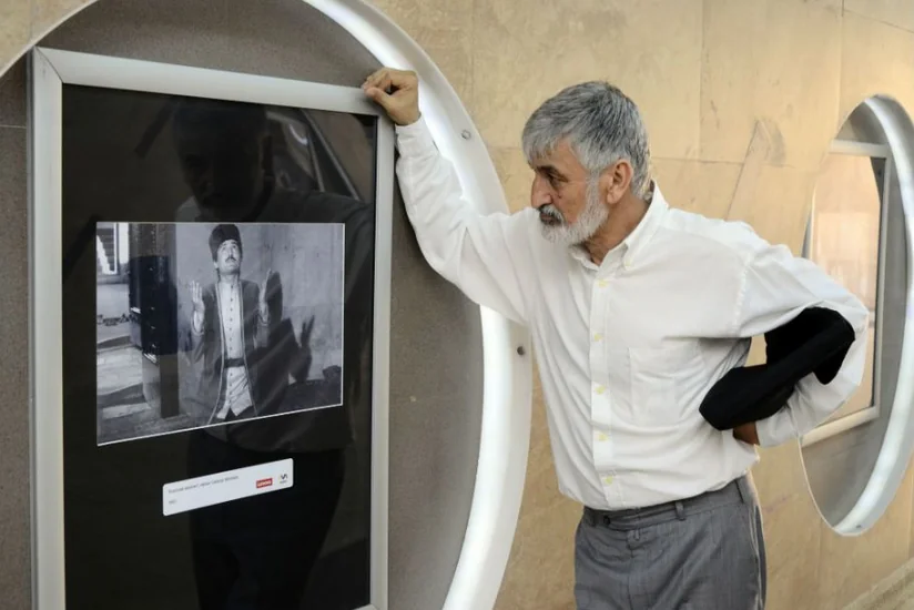 Bakı metropolitenində Azərbaycan filmlərindəki fotolardan ibarət sərgi açılıb