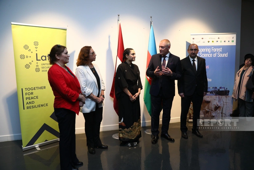 Bakıda Latviya səfirliyinin dəstəyi ilə “Meşənin pıçıltısı - səsin sehri” adlı sərgi açılıb
