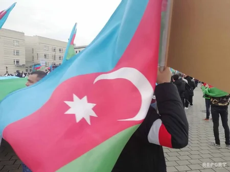 Berlində Ümumavropa Qarabağ mitinqi keçirilib - FOTO - VİDEO - YENİLƏNİB