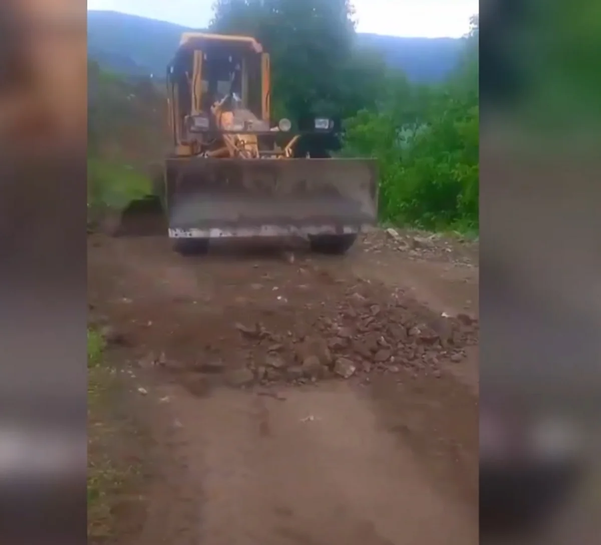 Sel suları Şamaxıda və Daşkəsəndə yol infrastrukturuna ziyan vurub