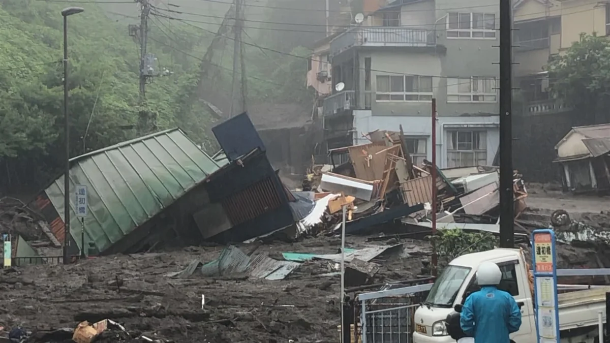 Nearly 40,000 people in Japan told to evacuate due to risk of landslides