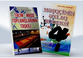 Azərbaycanın ikiqat paralimpiya çempionunun müəllifi olduğu kitablar işıq üzü görüb