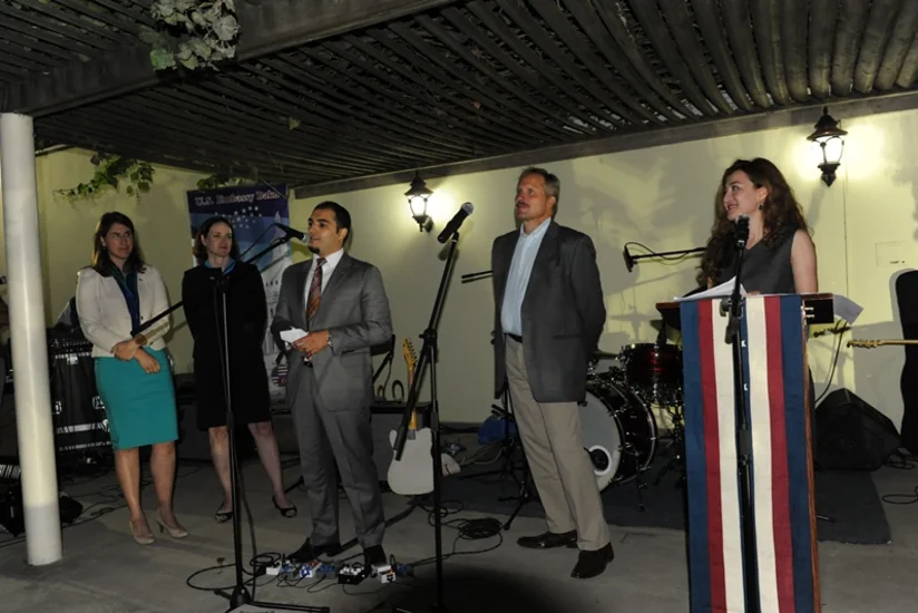 US Ambassador to Azerbaijan hosted a reception for alumni of U.S. government-funded exchange programs