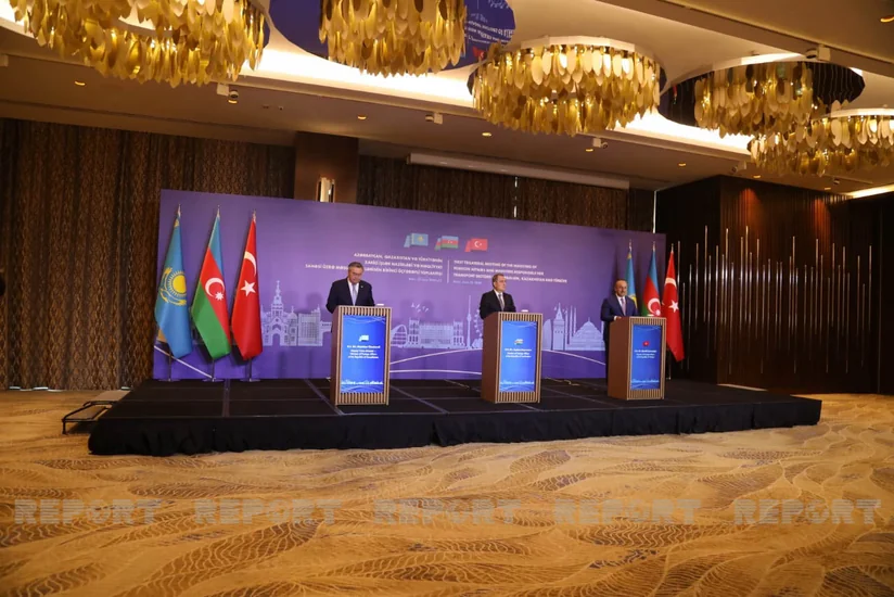 Bayramov says next trilateral meeting on transport to be held in Kazakhstan