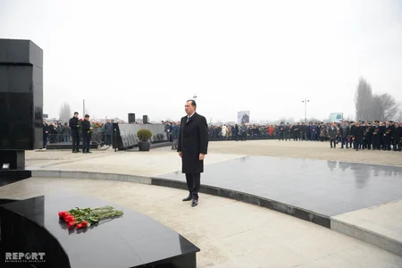 Lənkəranda 20 Yanvar şəhidlərinin xatirəsi anılıb