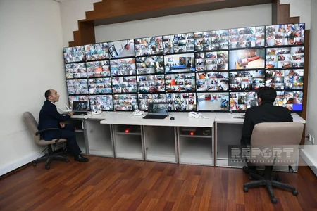MM-ə seçkilərlə bağlı veb-kameralara texniki nəzarət mərkəzinə baxış keçirilib