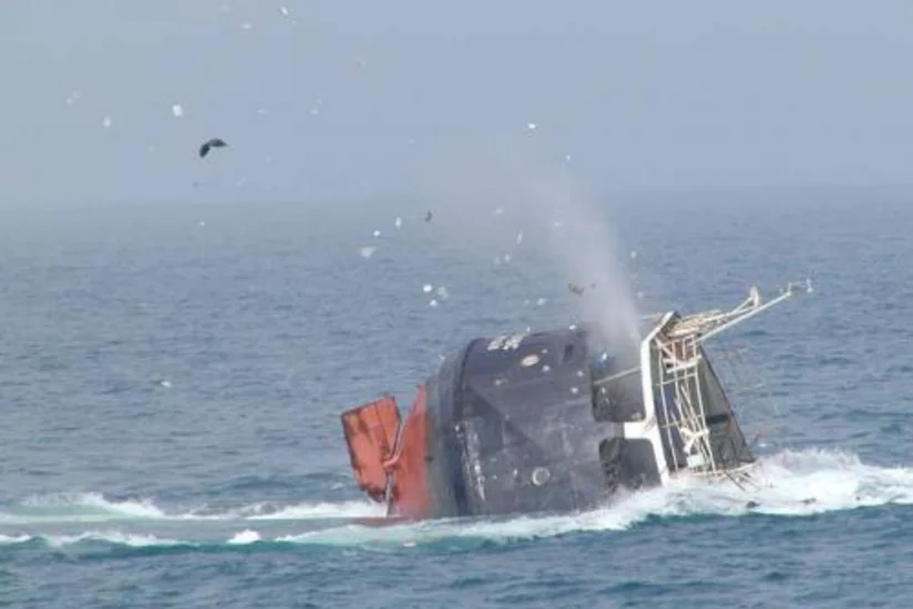 ​Sarı dənizdə iki gəminin toqquşması nəticəsində 5 nəfər ölüb