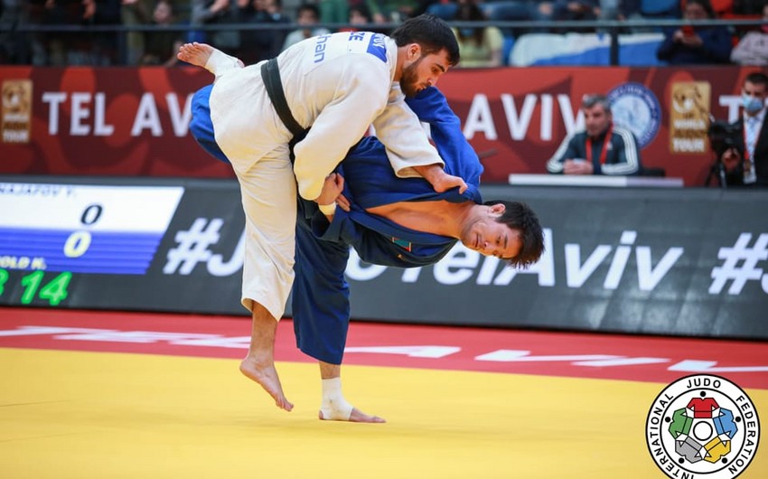 Böyük Dəbilqə: Azərbaycan cüdoçusu bürünc medal qazanıb - YENİLƏNİB