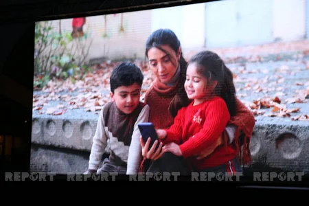 Bakıda açıq kino nümayişi təşkil edilib