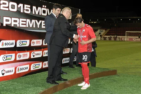 ​“Qəbələ” futbol klubu Premyer Liqada üçüncü yeri tutub