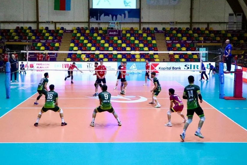 Kişi voleybolçular arasında Azərbaycan Yüksək Liqasında IX tura start verilib