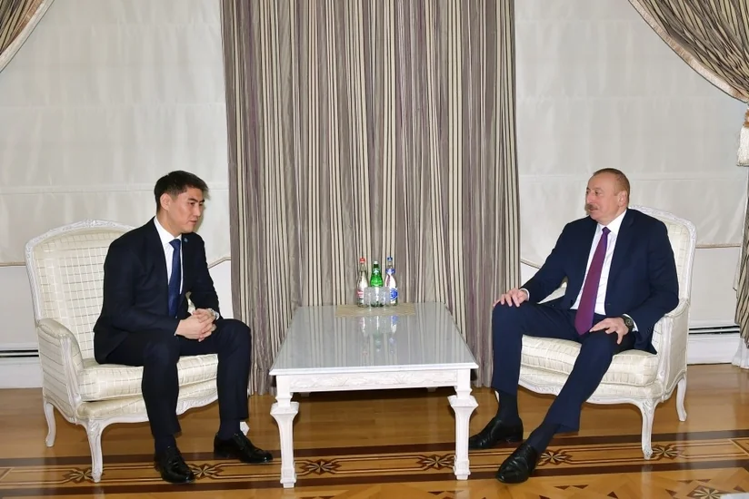 Prezident Qırğızıstanın XİN başçısını qəbul etdi - YENİLƏNİB