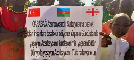 Kamerunda “Qarabağ Azərbaycandır!” adlı içməli su quyusu istifadəyə verilib