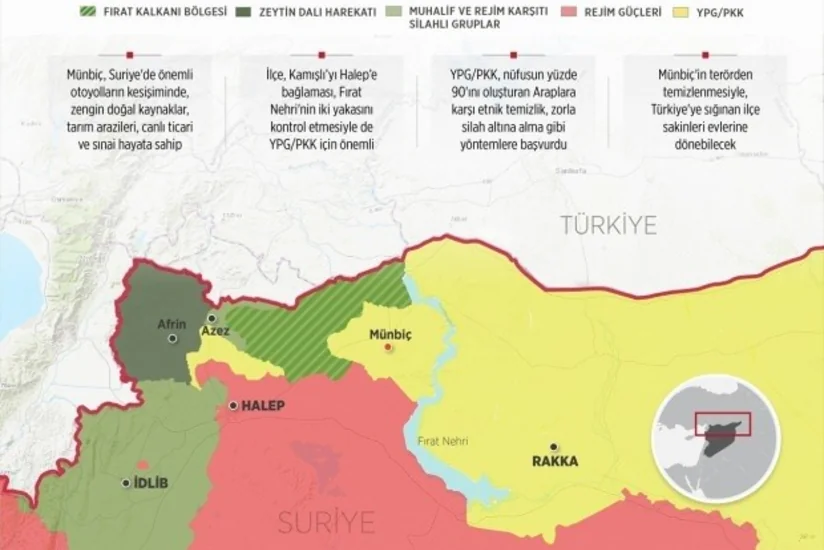 Турецкая армия приступила ко второй фазе очистки Манбиджа