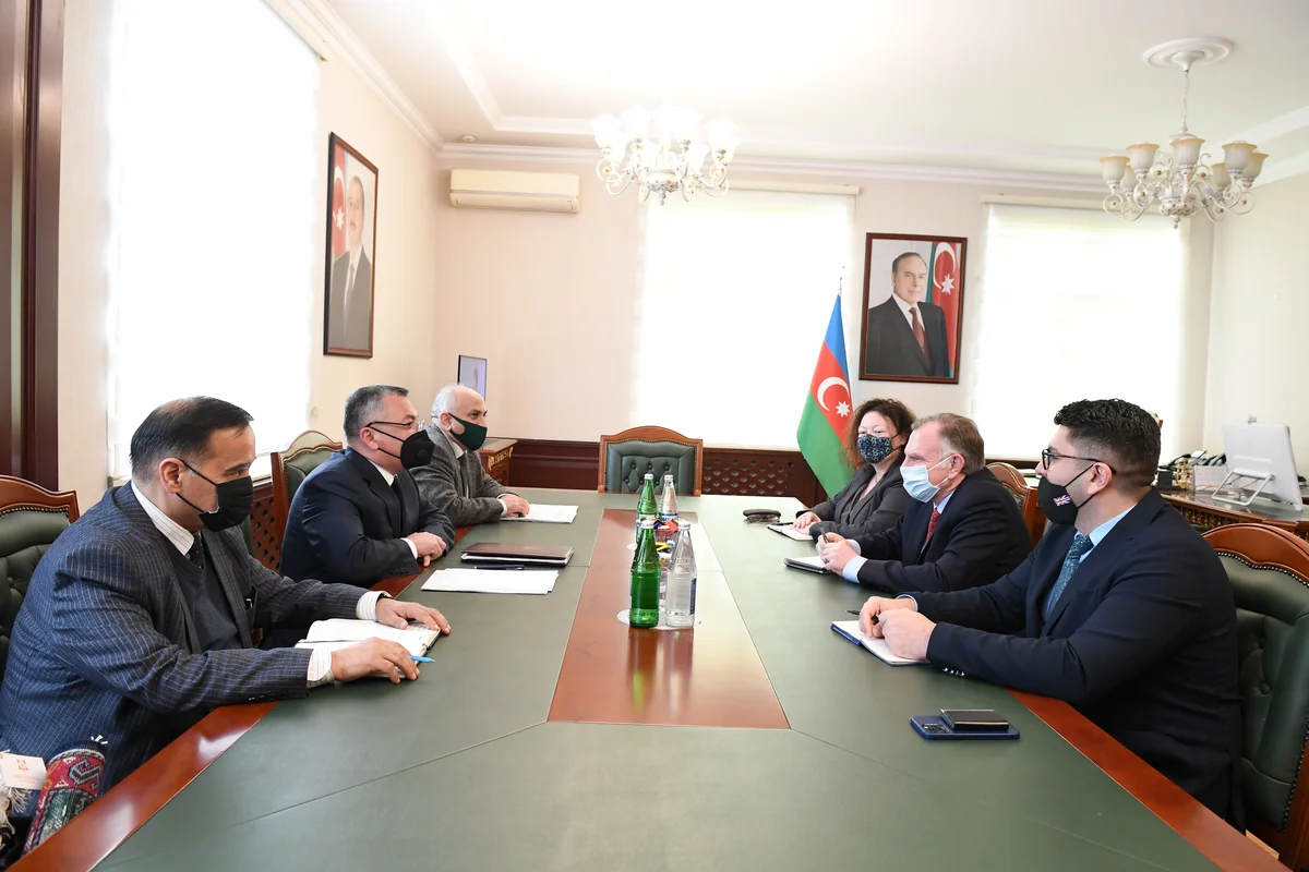 Dövlət Komitəsində britaniyalı analitiklərlə görüş olub