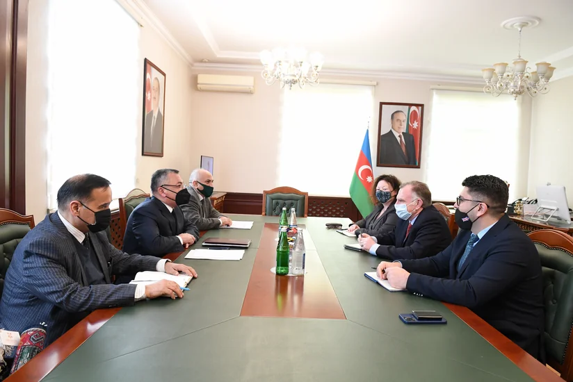 Dövlət Komitəsində britaniyalı analitiklərlə görüş olub