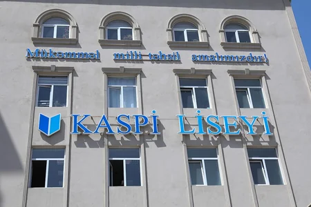 Kaspi Liseyində cüdo zalının açılışı olub