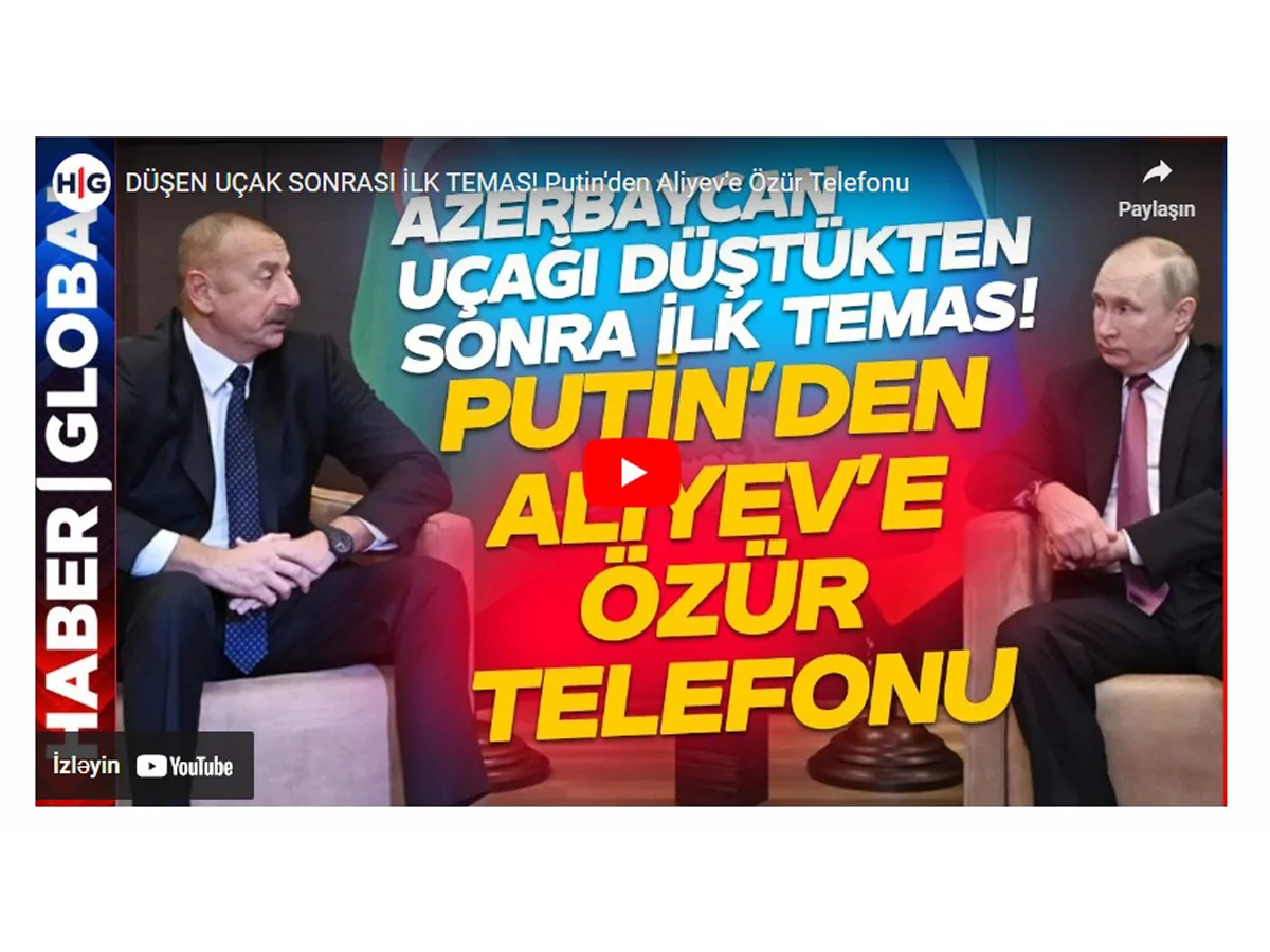 HaberGlobal reports on phone call between Ilham Aliyev, Vladimir Putin