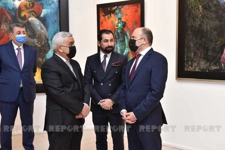 Cəlil Hüseynovun 65 illiyinə həsr olunan sərgi keçirilib