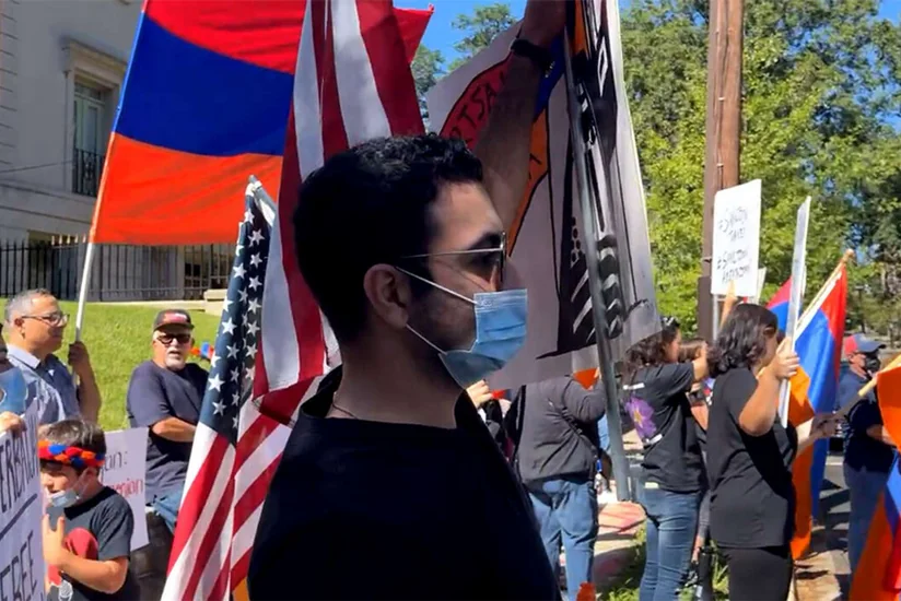 Ermənilərin Los-Ancelesdəki aksiyaları amerikalıları qəzəbləndirib