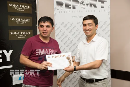 Milli Mətbuatın yaradılmasının 140 illik yubileyi münasibətilə jurnalistlər arasında şahmat turniri keçirilib