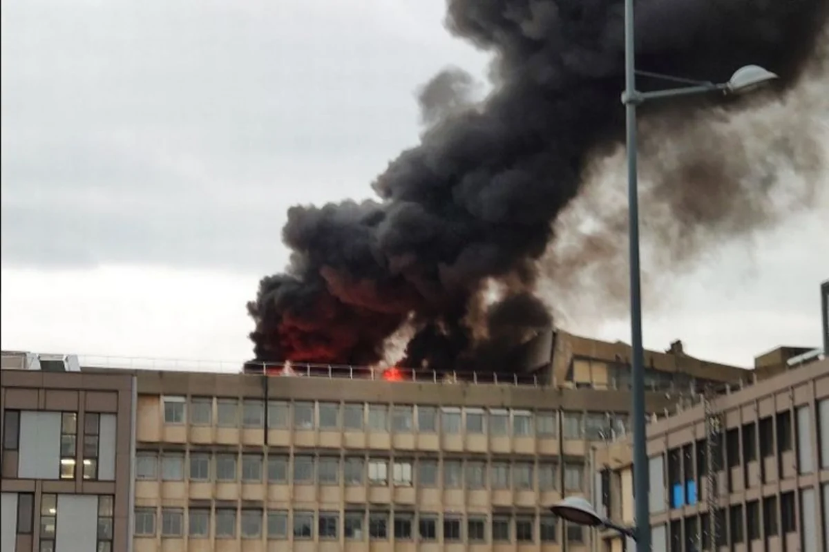 Strong blast hits university campus in France - VIDEO