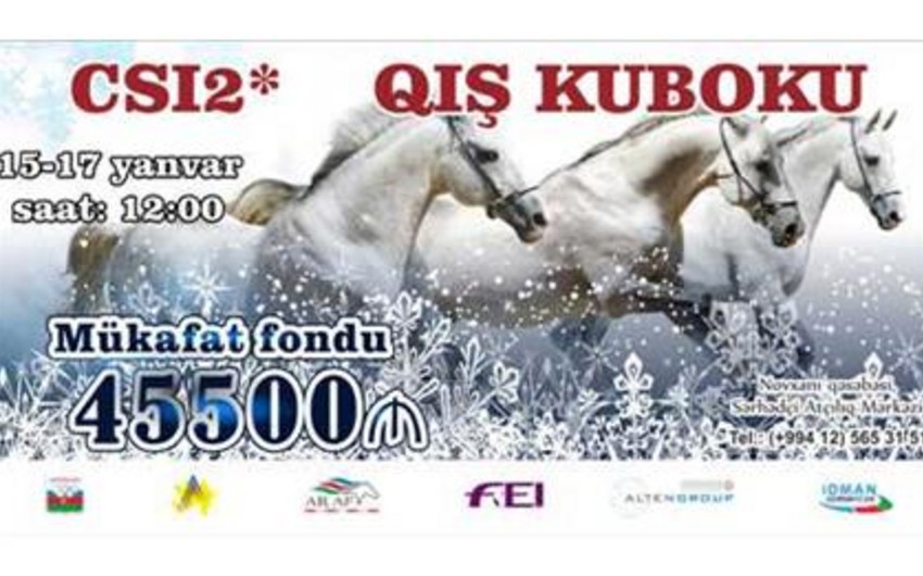 Novxanıda 45500 manat mükafat fondu olan turnir keçiriləcək