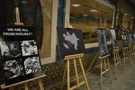 İstanbulda Xocalı soyqırımının qurbanları anılır - FOTO - VİDEO