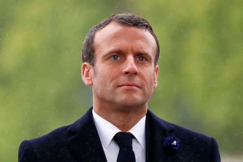 Macron says Europe facing 'world war of a new type' over vaccines