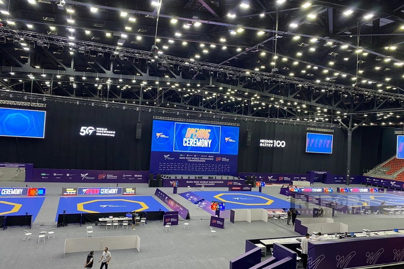 Bakıda taekvondo üzrə dünya çempionatı start götürüb