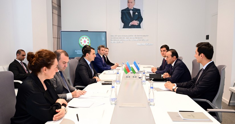 Azerbaijani,  Uzbek ministers of culture meet in Baku