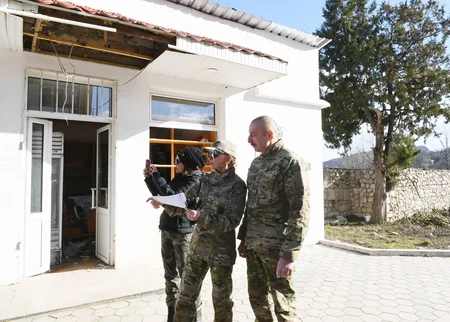 Prezident İlham Əliyevin Füzuli və Şuşaya səfərindən - FOTOREPORTAJ