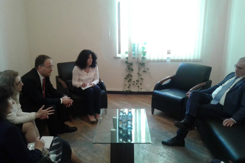 Rumıniyanın dövlət katibi Araz Əzimovla Dağlıq Qarabağ münaqişəsini müzakirə edib