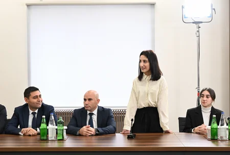 Prezident İlham Əliyev Qarabağ Universitetinin təmirdən sonra açılışında iştirak edib - YENİLƏNİB-4
