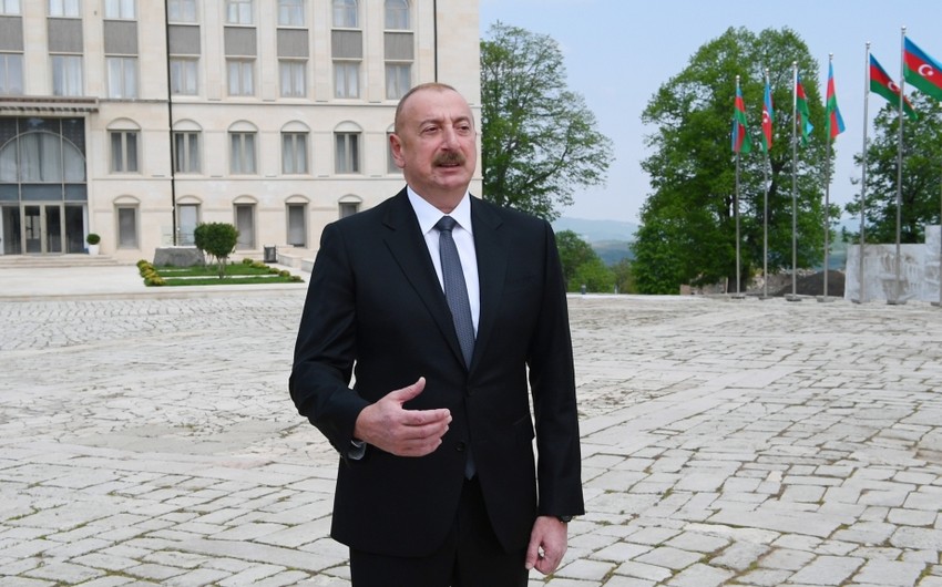 Dövlət başçısı: Heydər Əliyev bütün dövrlərdə doğma xalqına sədaqətlə xidmət etmişdir