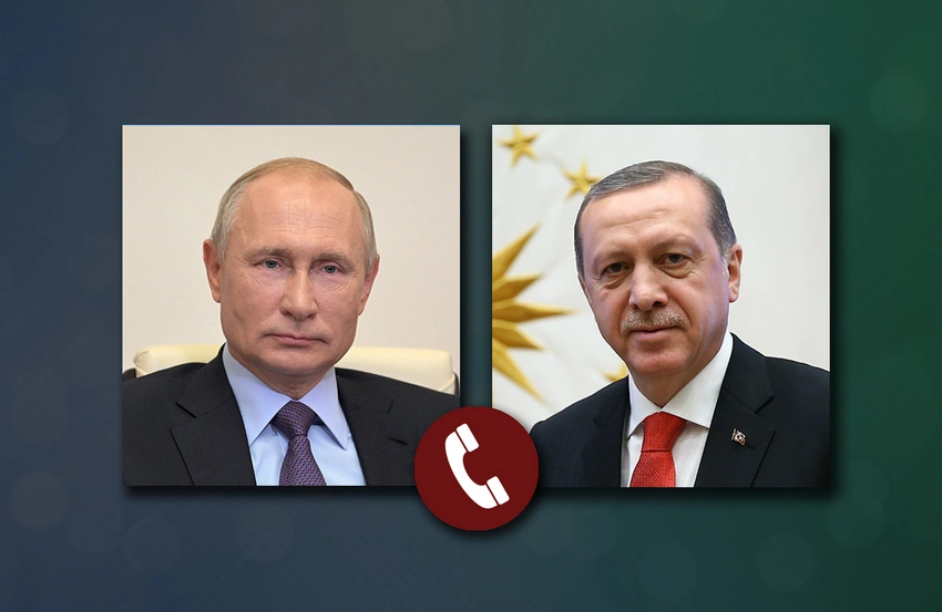 Rusiya ilə Türkiyə liderləri Qarabağla bağlı müzakirə aparıb