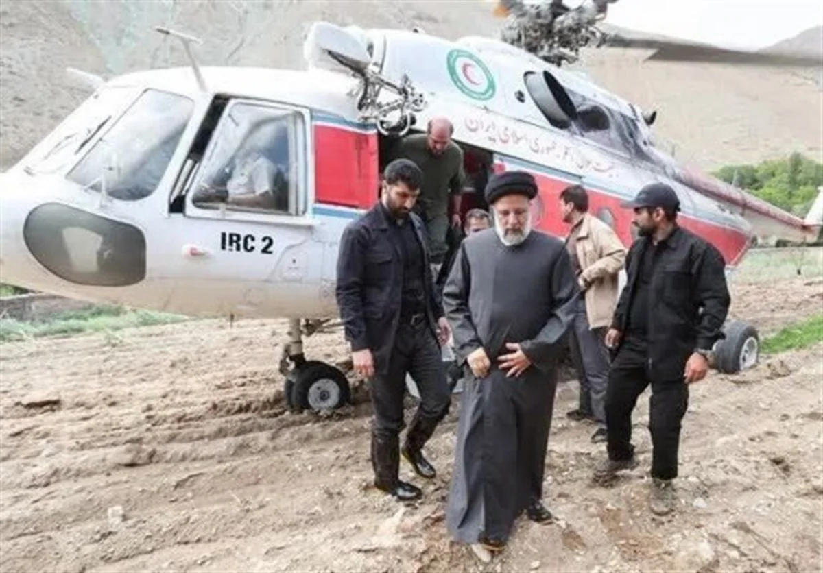 İran Prezidentinin olduğu helikopterin axtarışlarının ilk görüntüləri yayımlanıb