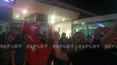 Azərbaycan yanğınsöndürənlərinin növbəti qrupu Türkiyəyə çatıb