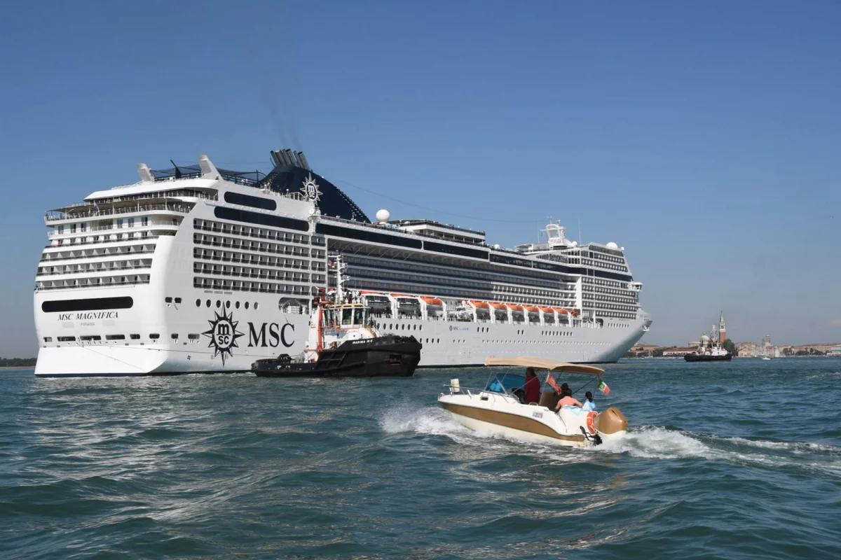 Cruise ship collides with tourist boat in Venice