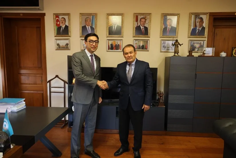 Fərid Qayıbov Türk Şurasının baş katibi ilə görüşüb