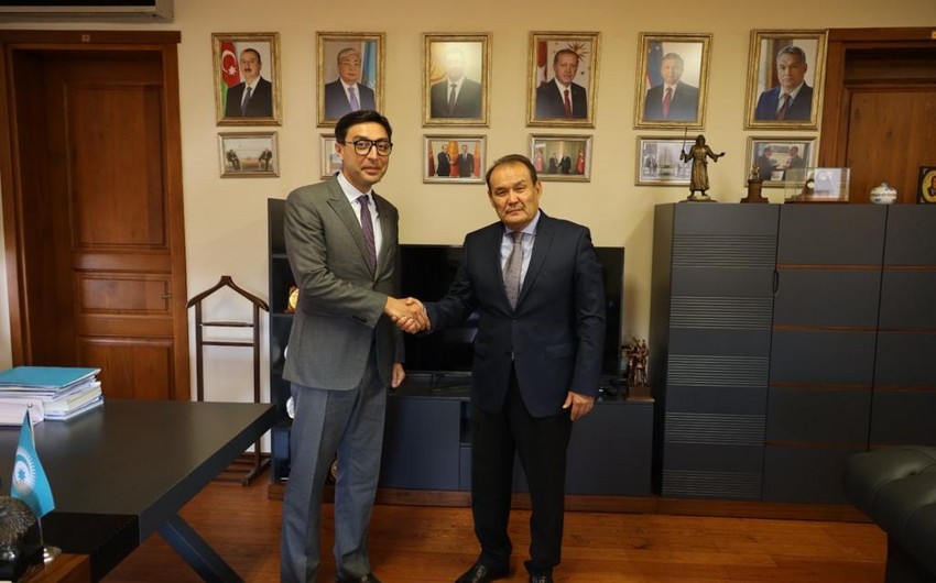 Fərid Qayıbov Türk Şurasının baş katibi ilə görüşüb