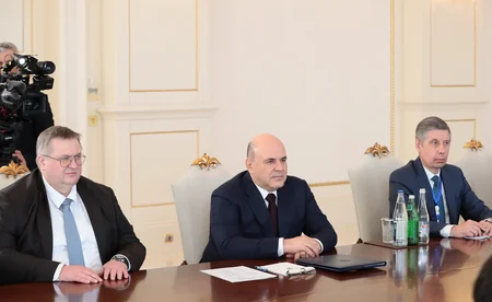 Prezident İlham Əliyev Rusiya Hökumətinin sədri ilə görüşüb - YENİLƏNİB -2