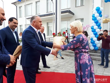 Gürcüstanda Azərbaycandilli məktəbin yeni binası istifadəyə verilib - ƏLAVƏ OLUNUB