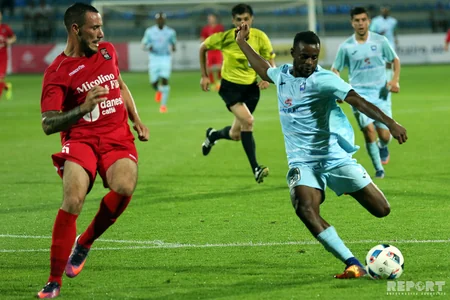 Zirə UEFA Avropa Liqasında qələbə ilə debüt edib - FOTOREPORTAJ
